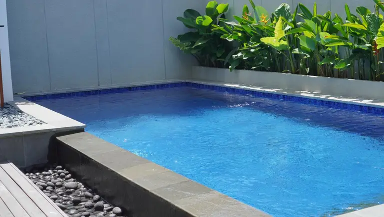 Private pool at Meka Asia residence